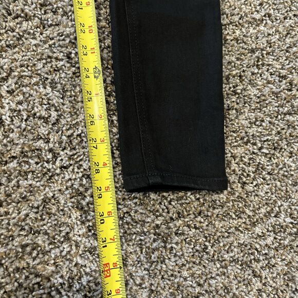 Old Navy Jeggings 2 Black Denim Mid-Rise Skinny Adjustable Waist NWT - Picture 6 of 11